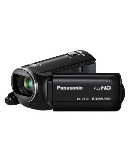 Buy Panasonic HC-V110 8.9 MP Handycam with Full HD 1080i Video